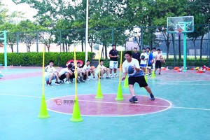 中学生篮球运球绕标志怎样训练